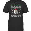Deck The Halls With Skulls And Bodies Fa La La La Val Hal La Ugly Christmas T-Shirt