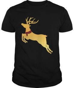 Deer Chrismas Gold shirt