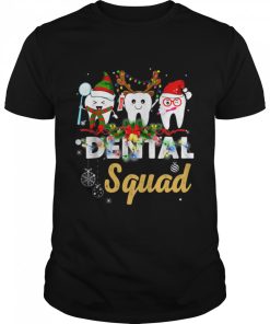Dental Squad Merry Christmas shirt