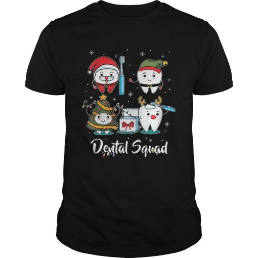 Dental Squad Tooth Dental Assistant Christmas shirt