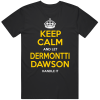 Dermontti Dawson Keep Calm Pittsburgh Football Fan T Shirt