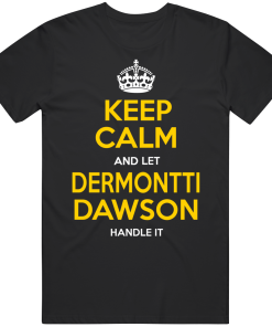 Dermontti Dawson Keep Calm Pittsburgh Football Fan T Shirt