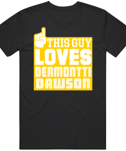 Dermontti Dawson This Guy Loves Pittsburgh Football Fan T Shirt
