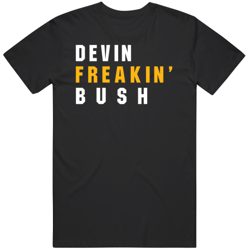 Devin Bush Freakin Pittsburgh Football Fan T Shirt