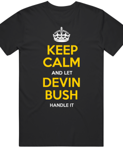 Devin Bush Keep Calm Pittsburgh Football Fan T Shirt