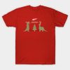 Dinosaur santaaa Christmas shirt