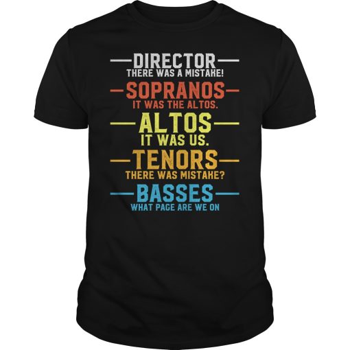 Director there was a mistake sopranos it was the al tos al tos it was shirt