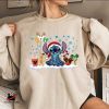 Disney Lilo And Stitch Christmas Sweatshirt, Family Sweatshirt