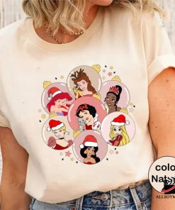 Disney Princess Christmas Sweatshirt, Disney Girl Trip