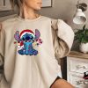 Disney Stitch Christmas Sweatshirt, Lilo And Stitch Couple Shirt