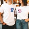 Disney Stitch Couple Shirts, Disney Stitch and Angel Tee