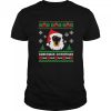 Doberman Dog Santa Christmas shirt