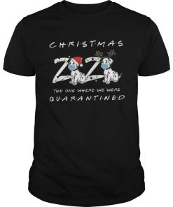 Dogs Christmas 2020 The One Where We Were Quarantined shirt