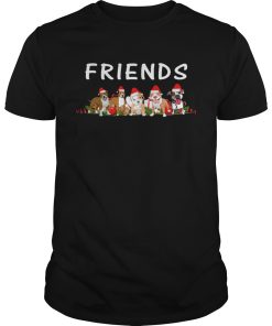 Dogs Christmas Friends shirt