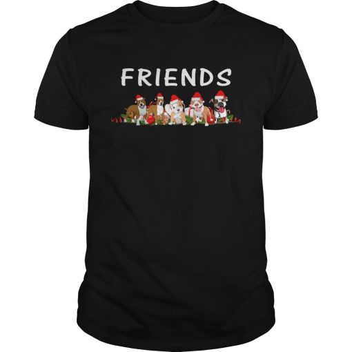 Dogs Christmas Friends shirt
