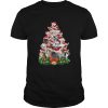 Dogs Tree Merry Christmas shirt
