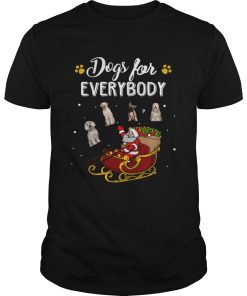 Dogs for everybody Santa Claus Christmas shirt