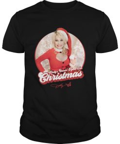 Dolly Partons Comin Home for Christmas shirt
