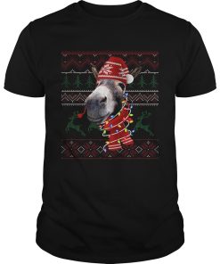 Donkey Xmas Ugly Christmas shirt