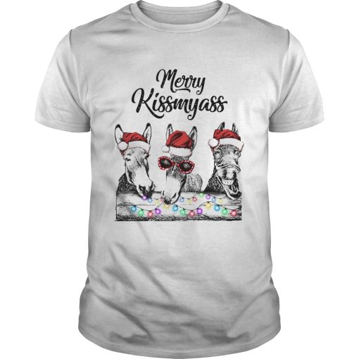 Donkeys Merry Kissmyass shirt