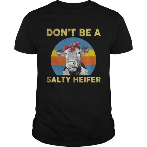 Don’t be a salty Heifer shirt, hoodie, long sleeve, ladies tee