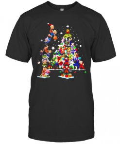 Dragon Ball Christmas Tree Merry Xmas T-Shirt