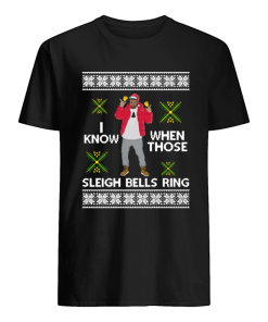 Drake I Know When Those Sleigh Bells Ring ugly christmas shirt