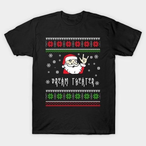 Dream Theater Santa Chistmas shirt