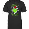 Drink Up Grinches Wear Hat Santa Claus Merry Xmas T-Shirt