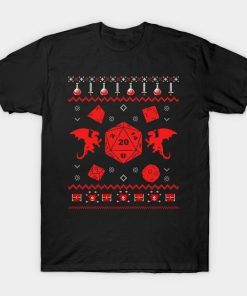 Dungeons and Dragons Ugly Christmas shirt