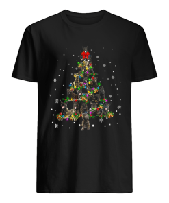 Dutch Shepherd Christmas Tree T-Shirt