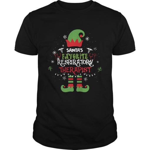 ELF Santa’s Favorite Respiratory therapist shirt