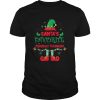 ELF Santas Favorite Pharmacy Technician Merry Christmas shirt