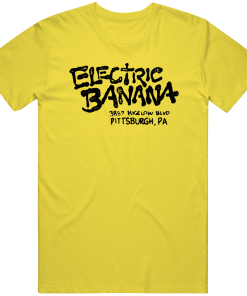 Electric Banana Pittsburgh Cult Classic Disco Rock Club T Shirt Electric Banana Pittsburgh Cult Classic Disco Rock Club T Shirt