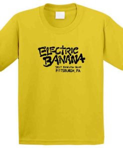Electric Banana Pittsburgh Cult Classic Disco Rock Club T Shirt