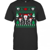 Electric Guitar Ugly Christmas T-Shirt