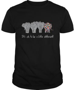 Elephant It’s ok to be a little different shirt, hoodie, long sleeve