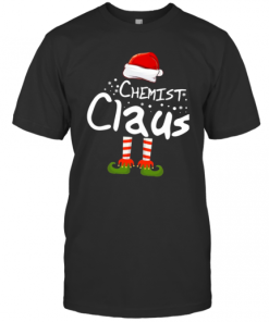 Elf Chemist Claus Christmas T-Shirt