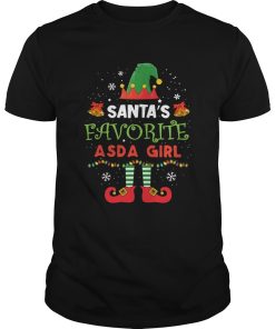 Elf Santas Favorite ASDA Girl shirt
