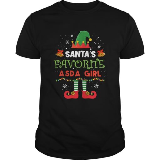 Elf Santas Favorite ASDA Girl shirt