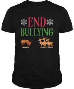 End Bullying Rudolph Red Nose Reindeer Christmas shirt
