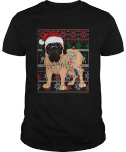 English Mastiff Ugly Sweater Christmas Gift shirt