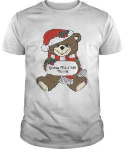 Epstein Didnt Kill Himself Christmas Bear shirt