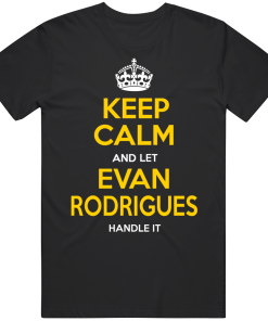 Evan Rodrigues Keep Calm Pittsburgh Hockey Fan T Shirt