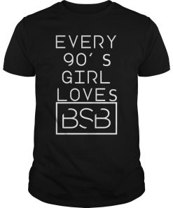 Every 90’s girl loves BSB shirt