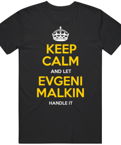 Evgeni Malkin Keep Calm Pittsburgh Hockey Fan T Shirt