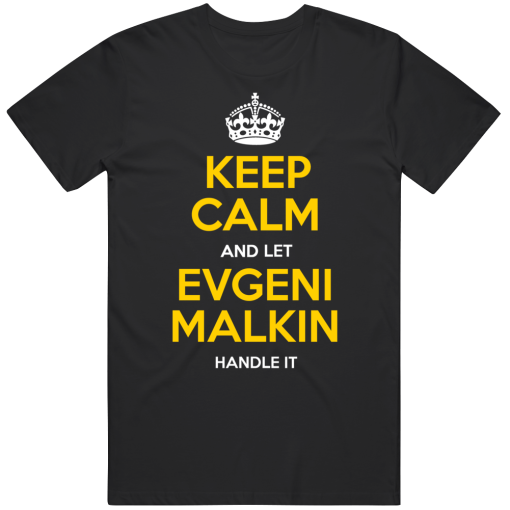 Evgeni Malkin Keep Calm Pittsburgh Hockey Fan T Shirt