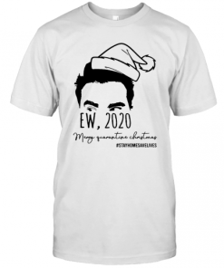 Ew 2020 Merry Quarantine Christmas T-Shirt