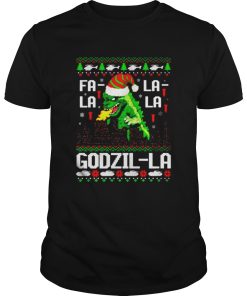 Fa La La La Godzilla Christmas shirt