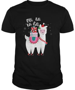 Fa La La La Lamp Funny Christmas shirt